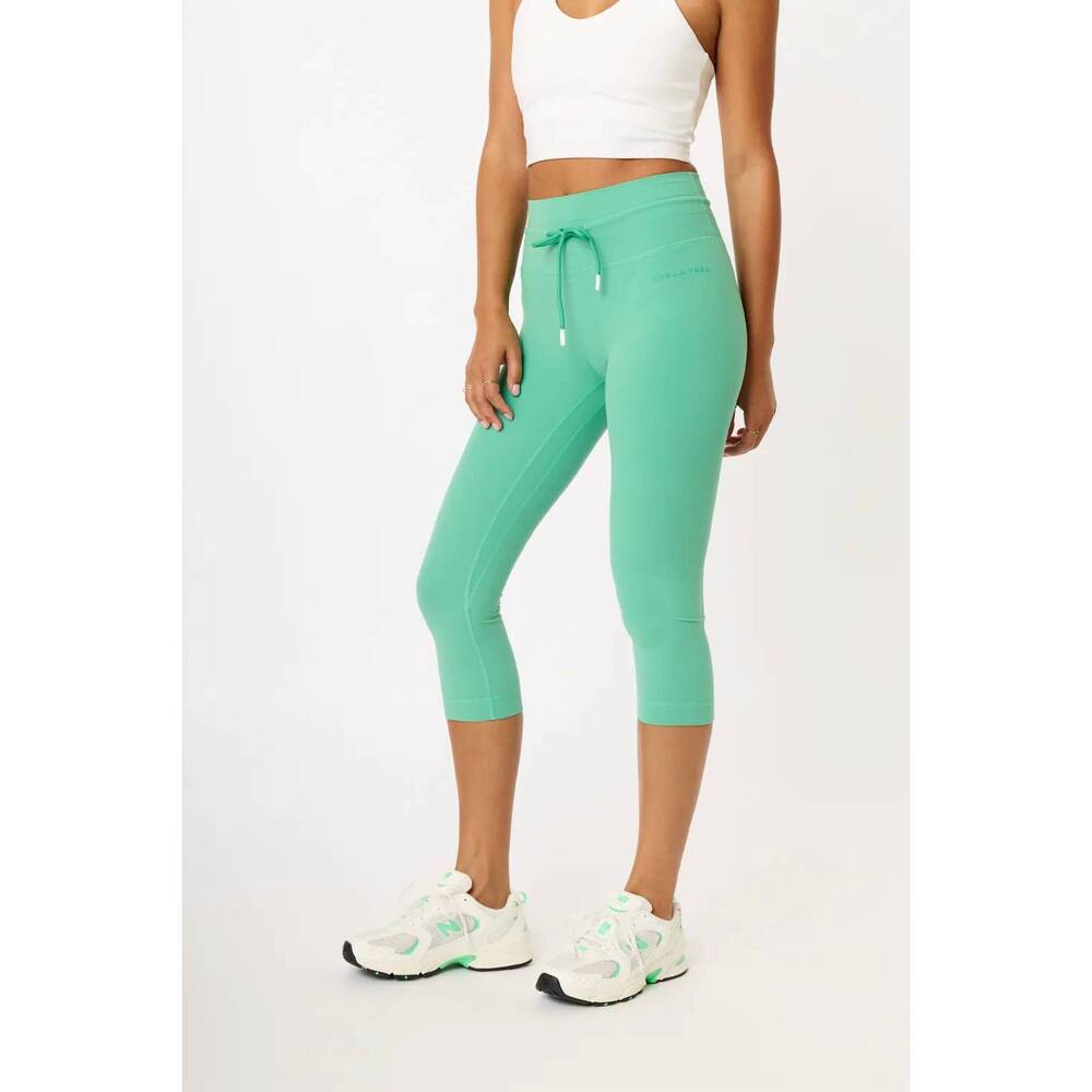 NEW CREAM YOGA sicily capri legging in fern